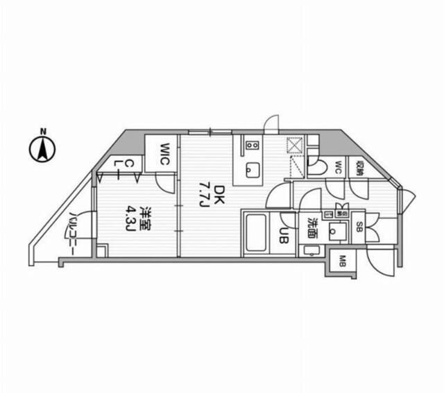 ＳＹＦＯＲＭＥ西小山の間取り