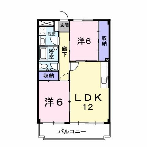 カーサエスペランサの間取り