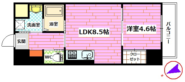 ECLOUDの間取り