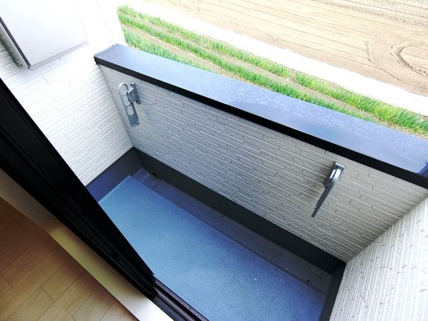 ハーモニーテラス大宅坂ノ辻町のバルコニー