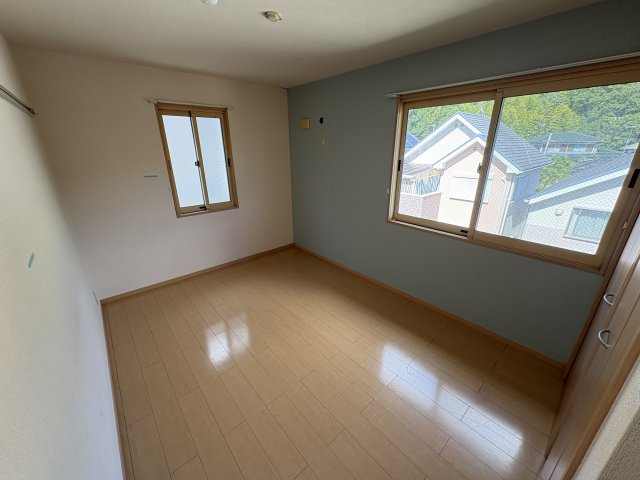 ソレアードC棟の寝室