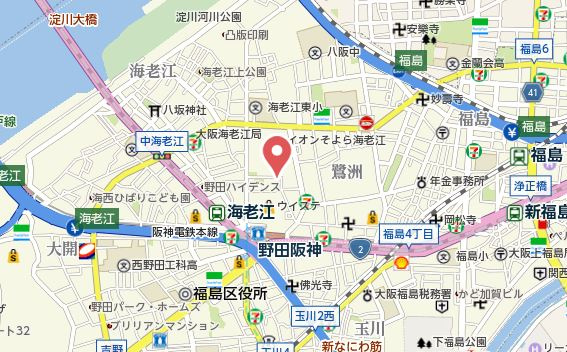 【地図】 | マレテーラ海老江