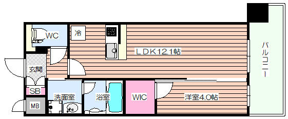 【間取り】 | マレテーラ海老江