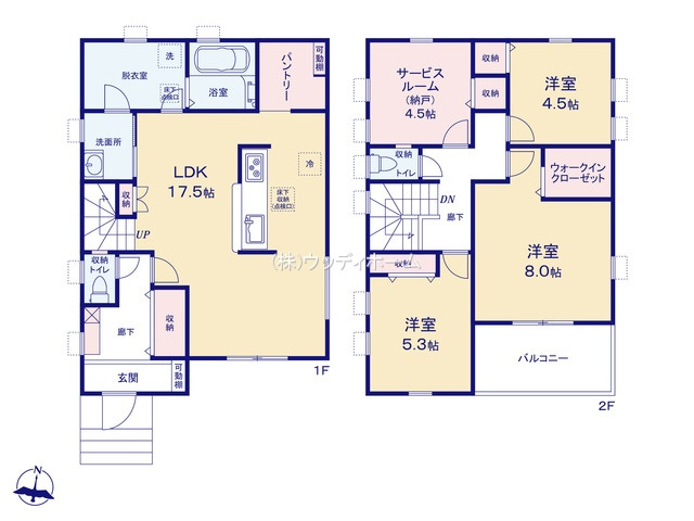 越谷市大袋第3　新築一戸建て