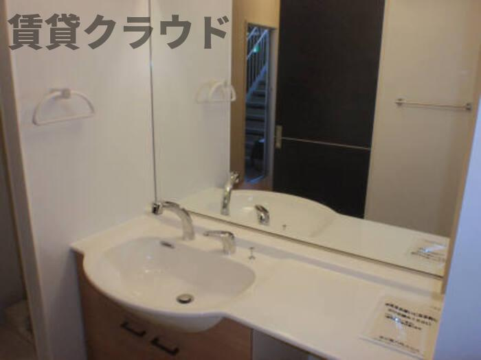 ピースランドの洗面所