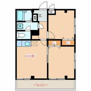 アクシス西新宿の間取り|間取りです。