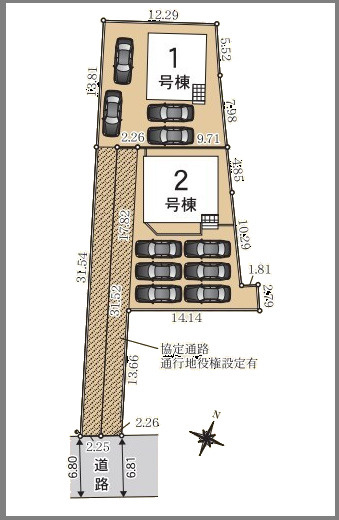 吉田町住吉　第14／の間取り