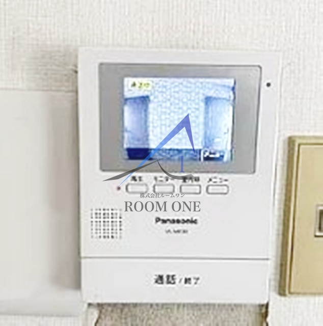 菱和パレス練馬のセキュリティ|モニター付きインターホンです。