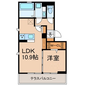 【間取り】 | ソレイユ幕張 | 間取りです。