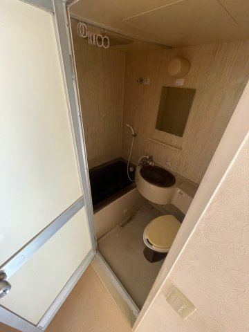 林コーポの浴室