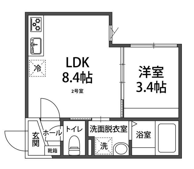 【間取り】 | コスタリブロ中延（コスタリブロナカノブ）