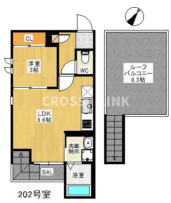 【間取り】 | Grandticプランテ笹原
