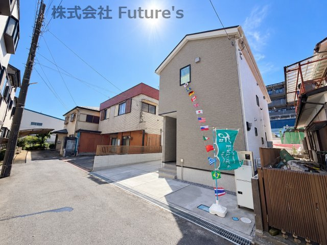 三郷市高州2丁目　新築戸建　全1棟の前面道路含む現地写真|前面道路含む現地写真です。