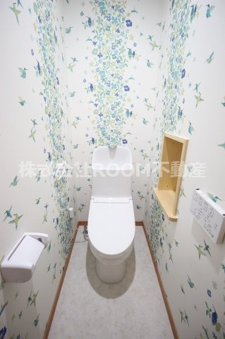 都城市都原町のアパートのトイレ|トイレです