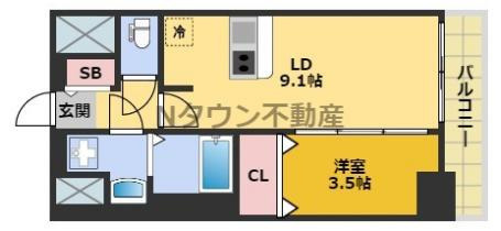 【間取り】 | プレサンス葵デュリス | 間取りです
