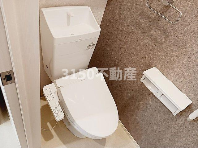 クロス　アイ　ヴィラＡのトイレ|落ち着いたトイレです