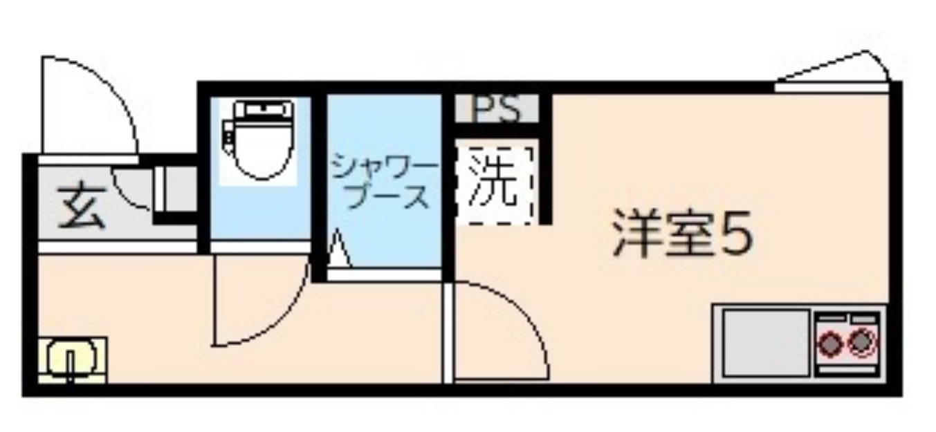 セレンディピティ浅草の間取り