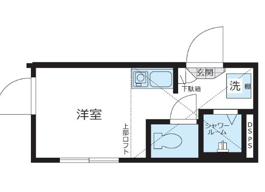 【間取り】 | Nano 北新宿2