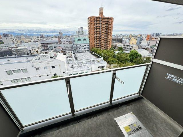 メゾン田中ー平野のバルコニー
