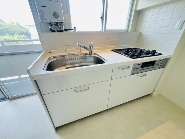松ヶ丘住宅16号棟のキッチン
