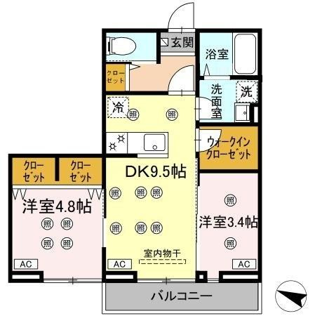 【間取り】 | カーサBOSCO