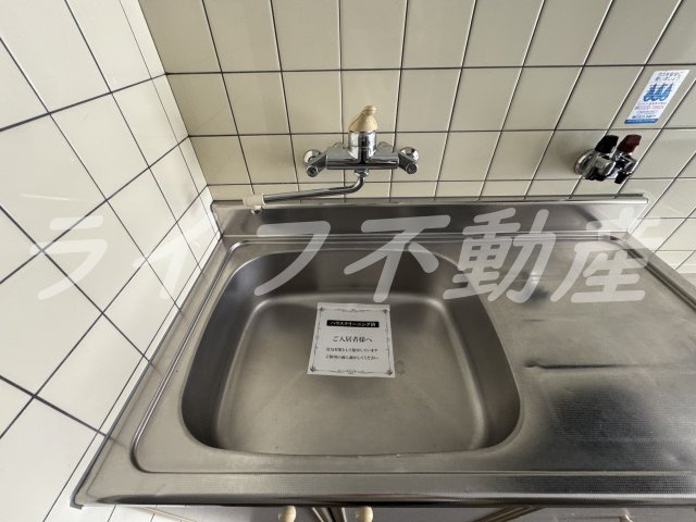 マンションハーヴィーの洗面所|ゆったりとスペースのある洗面所