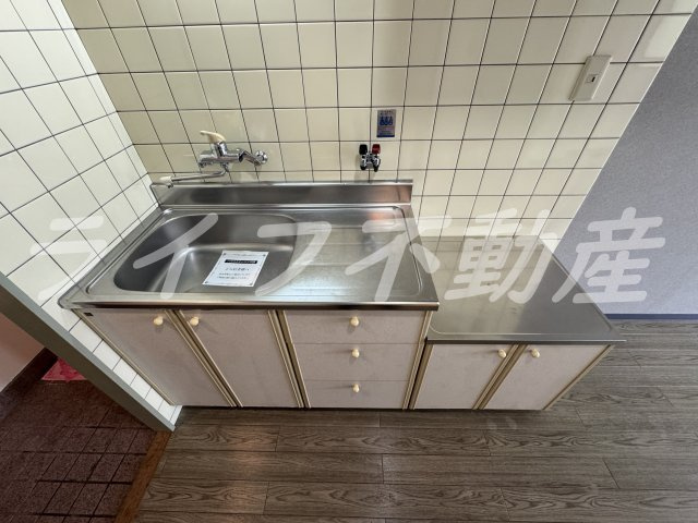 マンションハーヴィーのキッチン|お料理しやすいキッチンです