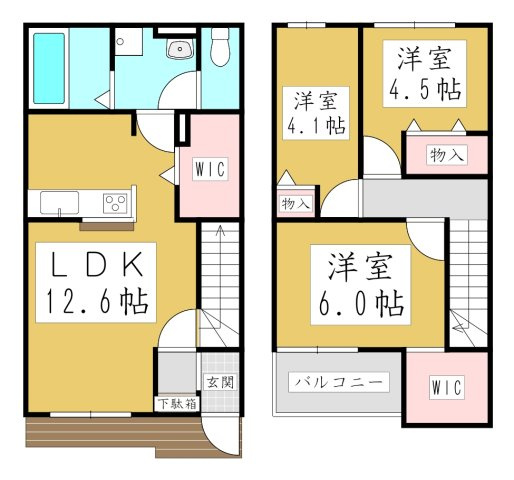 【間取り】 | カーサポポラーレ