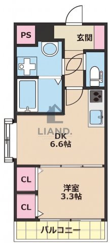 エンブレイス博多駅南　那珂小学校区の間取り|エンブレイス博多駅南