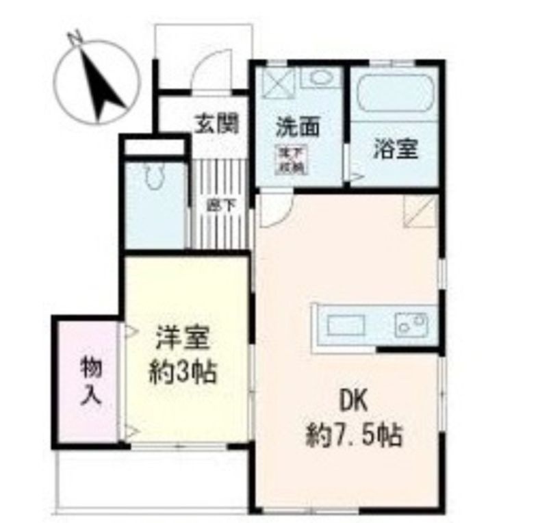 ミラーユ千住の間取り