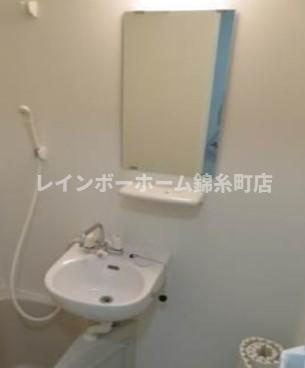 シャンテ谷在家の洗面所