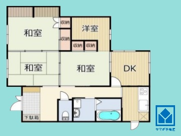 西宮市山口町船坂の間取り