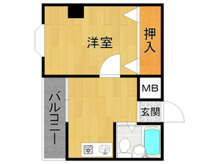 サンロード武庫之荘２の間取り