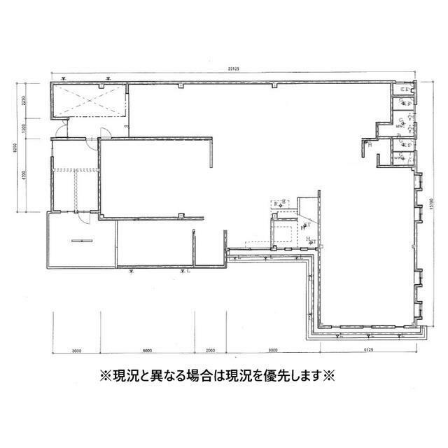 飾磨区　貸店舗・事務所の間取り