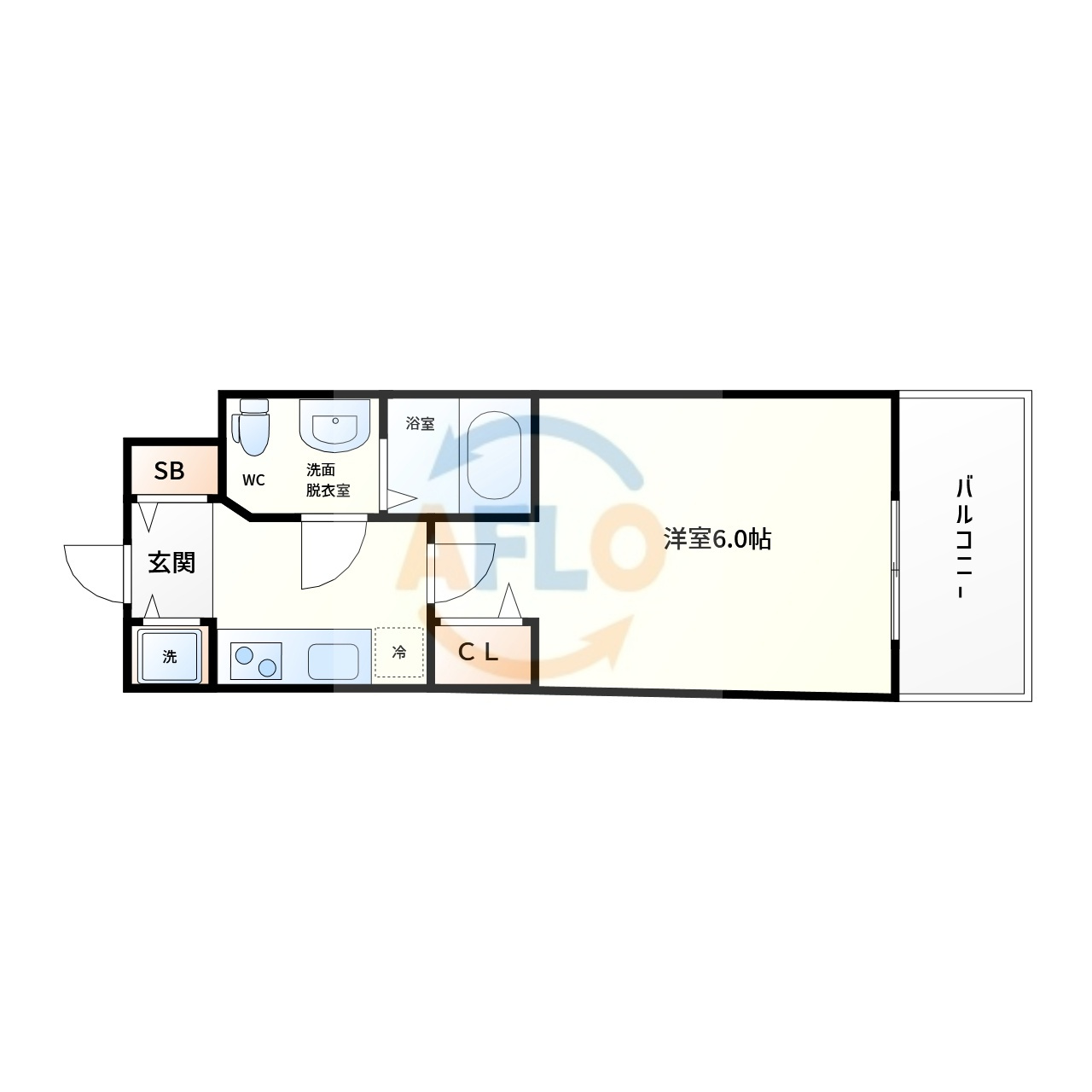 S-RESIDENCE北浜の間取り|S-RESIDENCE北浜　間取り