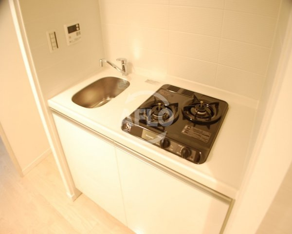 S-RESIDENCE北浜のキッチン|S-RESIDENCE北浜　2口ガスシステムキッチン