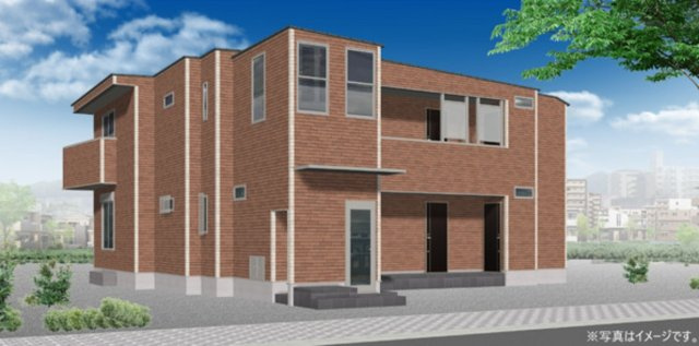 Wing Woodウイングウッドの外観|2026年10月築　木造地上2階建て総戸数8戸インターネット無料！オートロック宅配BOX付
東京都大田区大森西6丁目　京浜急行本線梅屋敷駅近最寄り徒歩2分、京急蒲田駅徒歩14分