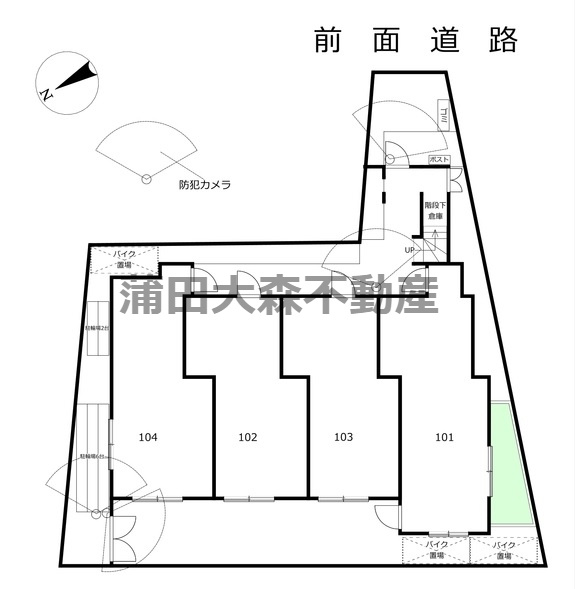 Wing Woodウイングウッドの区画図