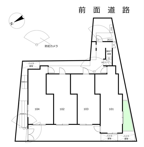 Wing Woodウイングウッドの区画図
