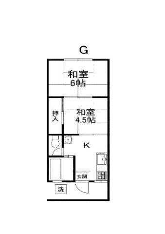 CASA坂脇の間取り