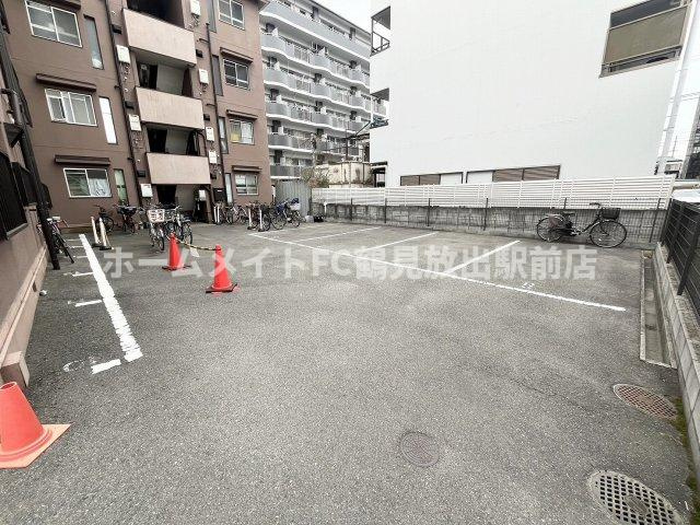 木村マンションの駐車場