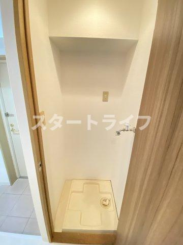 大阪市淀川区十三本町１丁目の賃貸マンションの洗面所