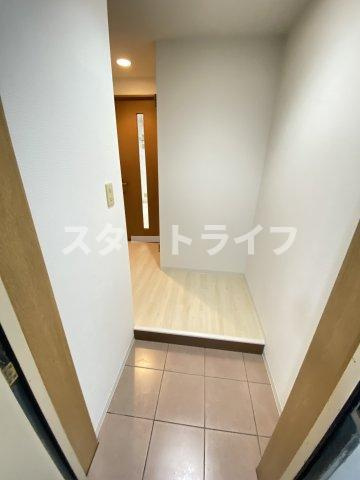 大阪市淀川区十三本町１丁目の賃貸マンションの玄関