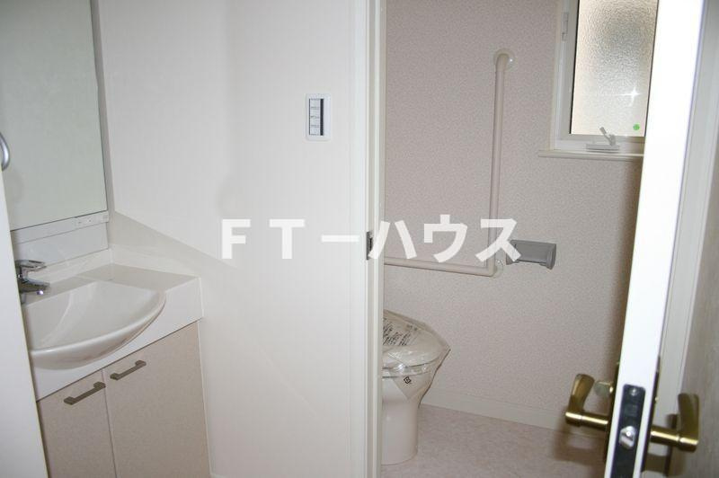 サン　ベルジュ　Ａ棟の洗面所