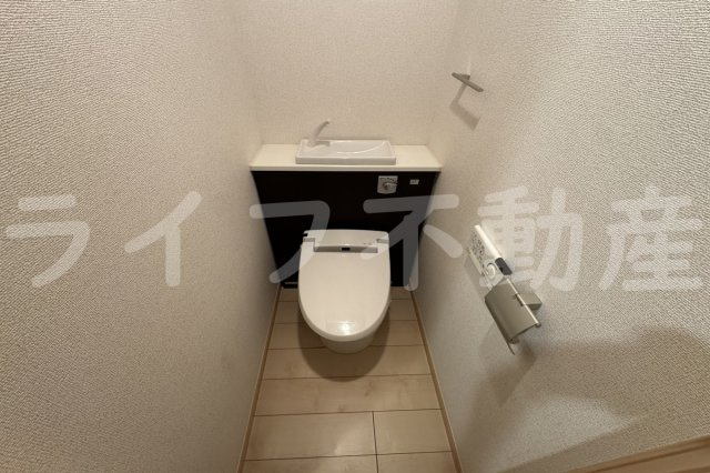 メゾン・ド・リズのトイレ|シンプルで使いやすいトイレです