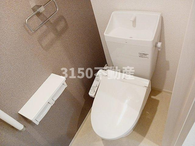 クロス　アイ　ヴィラＡのトイレ|落ち着いたトイレです