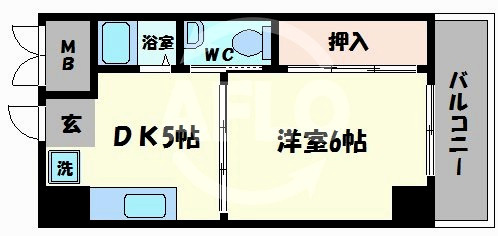 沢村マンションの間取り|沢村マンション　間取り（反転タイプあり）