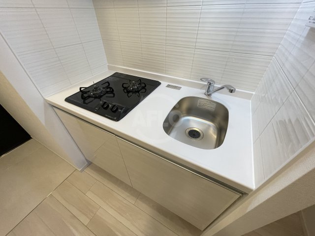 S-RESIDENCE難波大国町Unoのキッチン|S-RESIDENCE難波大国町Uno（エスレジデンスナンバダイコクチョウウーノ）　キッチン