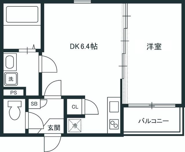 ＧＲＡＮＱＵＡＬ浅草の間取り|間取りです。
