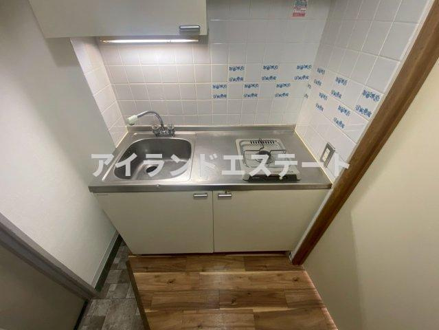 バスクコート　礼金0　駅近　南向き　高層階のキッチン